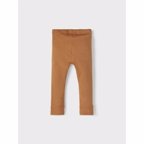 LIL ATELIER Modal Leggings Gaya Tobacco Brown